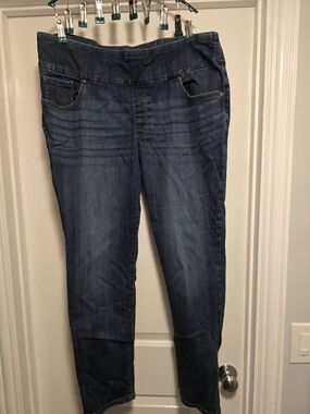 Women’s Lee Sculpting Dark Blue Stretch Denim Jeans